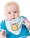 Zippy Fun Baby and Toddler Bandana Bib - Absorbent 100% Cotton Front Drool Bibs with Adjustable Snaps (4 Pack Gift Set) Boys Cute