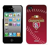 St. Louis Cardinals 2011 World Series Champions Red iPhone 4/4S Case ()