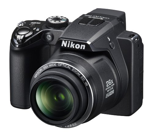 Nikon Coolpix P100 10 MP Digital Camera with 26x Optical Vibration Reduction (VR) Zoom and 3.0-Inch LCD (Black) image