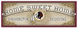 Washington Redskins Home Sweet Home Country D&Atilde;&copy;cor Wood Sign