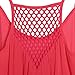 Women's Summer Spaghetti Strap Beach Dress Hollow Out Chiffon Short Mini Dresses