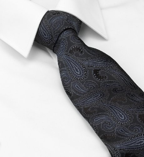 Autograph Pure Silk Paisley Print Tie