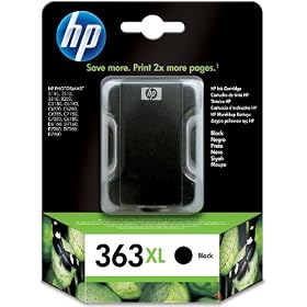 HP Original 363XL Black Ink Cartridge (17 ml)