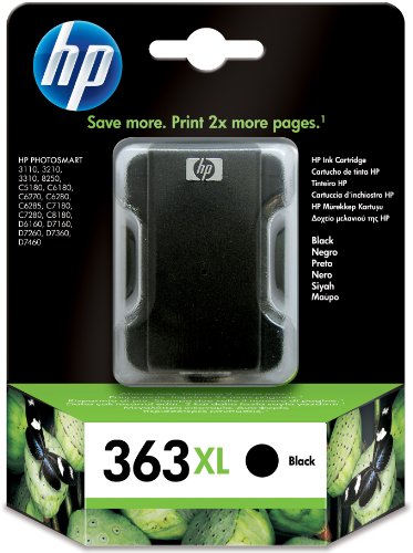 HP Original 363XL Black Ink Cartridge (17 ml)