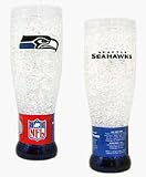 Seattle Seahawks Plastic Crystal Pilsners - Set of 2