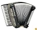 Hohner Morino V 120 Bass De Luxe Piano Accordion, Black