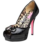 Betsey Johnson Kittia Peep Toe Pump