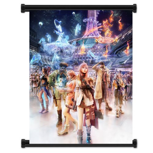 Final Fantasy XIII 13 Game Fabric Wall Scroll Poster (16