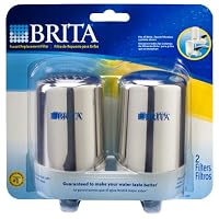 Brita Faucet Filters 2-pk. - Chrome