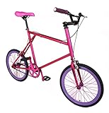 MIXIE Crisscross Hardcandy Mixed Gear Bike, 17-Inch/One Size, Pink