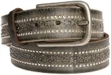 Leather Island Mens Vintage nailhead Belt