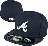 Atlanta Braves Navy Road 2010 Authentic On-Field 59FIFTY Fitted Hat