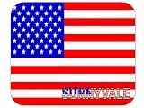 US Flag - Sunnyvale, California (CA)  Mouse Pad