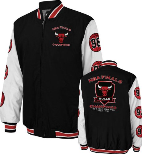 Chicago Bulls Black Hall Of Fame Commemorative Jacket at Amazon.com