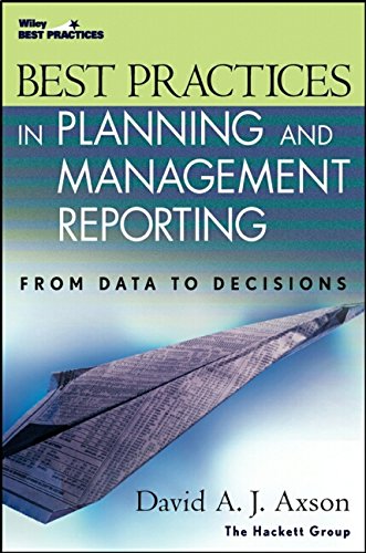 Best Practices in Planning and Management Reporting