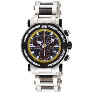 Buy Chase-Durer Mens 224.2BY-BRA Trackmaster Pro Chronograph 2nd Edition Stainless Steel and Black... by Amazon.com Store Card