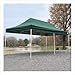 10' x 20' Straight Leg Popup Canopy with Black Roller Bag