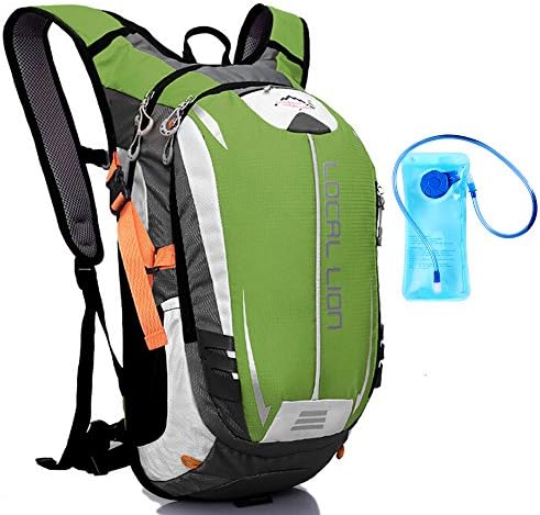 18L Hydration Pack MTB Bike Riding Running Camping Hiking Waterproof Outdoor Backpack/Green