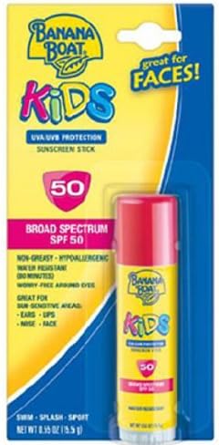 Banana Boat Kids Sunscreen Stick SPF 50 - .55 Ounce