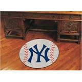 New York Yankees MLB "Baseball" Round Floor Mat (29")