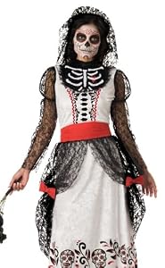 Day of the dead skeleton bride
