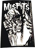 The Misfits Opening Wall Skull Logo Sticker