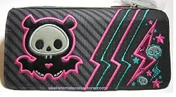 Skelanimals Diego the Bat Lightning Bolts Wallet