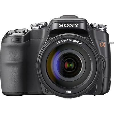 Sony Alpha A100H 10.2MP Digital SLR Camera Kit with 18-200mm f3.5-6.3 Lens