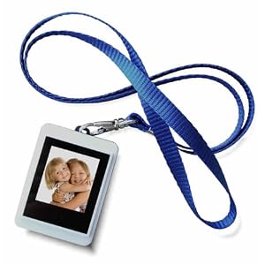 Digital Photo Keyring SILVER 1.5inch