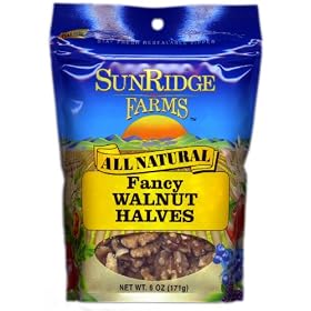 Walnut Halves--12/6 oz. bags