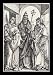 Albrecht Duerer (St. Stephen, St. Sixtus and St. Lawrence) Framed Art Poster Print - 11 X 17