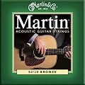 Martin M170 Jeu de cordes pour guitare acoustique Tirant extra light