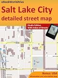 Map of Salt Lake City (USA)
