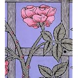 Climbing Rose Wallpaper, by William Morris (Print On Demand)