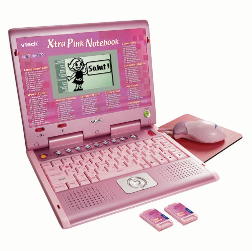 Childrens Toyshop  Toys : VTech Xtra Pink Notebook Refresh