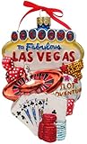 Kurt Adler C4056 Las Vegas Glass Cityscape Ornament, 5-1/2-Inch