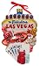 Kurt Adler C4056 Las Vegas Glass Cityscape Ornament, 5-1/2-Inch