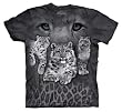 Snow Leopards Mountain Evolution T Shirt