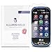 ILLUMISHIELD Screen Protector Compatible with LG Extravert 2 (3-Pack) Clear HD Shield Anti-Bubble and Anti-Fingerprint PET Film