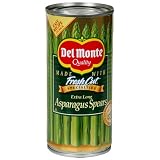 Del Monte Extra Long Green Asparagus Spears, 15-Ounce Cans (Pack of 12)
