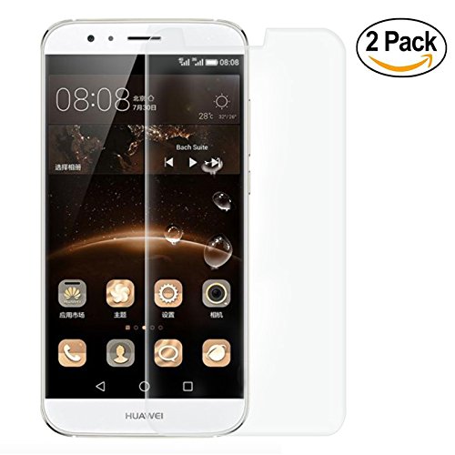 Huawei GX8 Screen Protector, Safodo [Anti-Scratch] [LIFETIME WARRANTY] Premium Tempered Glass Screen Protector for Huawei GX8 - Clear HD Transparency (2 PACK)