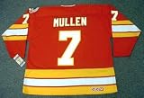 JOE MULLEN Calgary Flames 1989 CCM Vintage Throwback Away NHL Hockey Jersey
