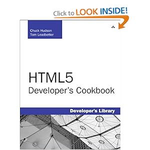 HTML5 Developer's Cookbook  - Chuck Hudson