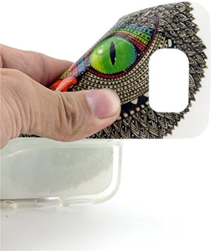 Galaxy S6 Edge Case ,Powertrue Fashion Style TPU Skin Protective Case Cover Protector for Samsung Galaxy S6 Edge 2015 Version (Lifetime Warranty) (Hawkeyes)