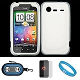 Clear Premium Soft Rubberized Silicone Skin Cover for Verizon Wireless New  ....