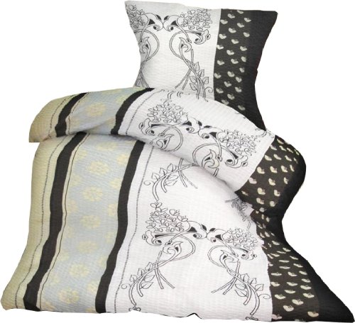 Cham Tex 4044602311276 Bettw&auml;sche-Set 8-teilig / Mikrofaser / 80 x 80 + 135 x 200 + 40 x 80 + 100 x 200 cm