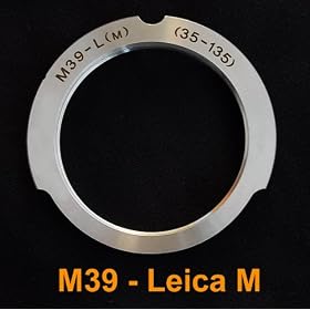 RainbowImaging Leica M39 LSM lens to Leica M Mount Adapter, for 35mm -135mm lens, (RainbowImaging... by Rainbow