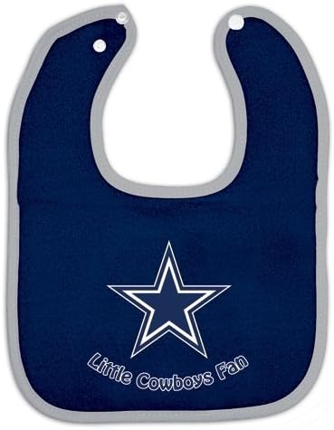 Dallas Cowboys Snap Baby Bib