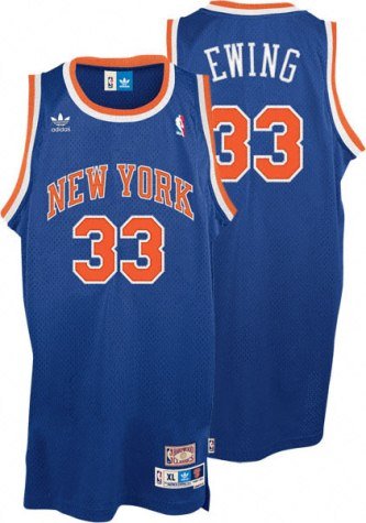 NBA New York Knicks Patrick Ewing Swingman Jersey (Team, X-Large)
