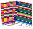 Del Mex (TM) Mexican Serape Blanket Table Runner (72" By 12")